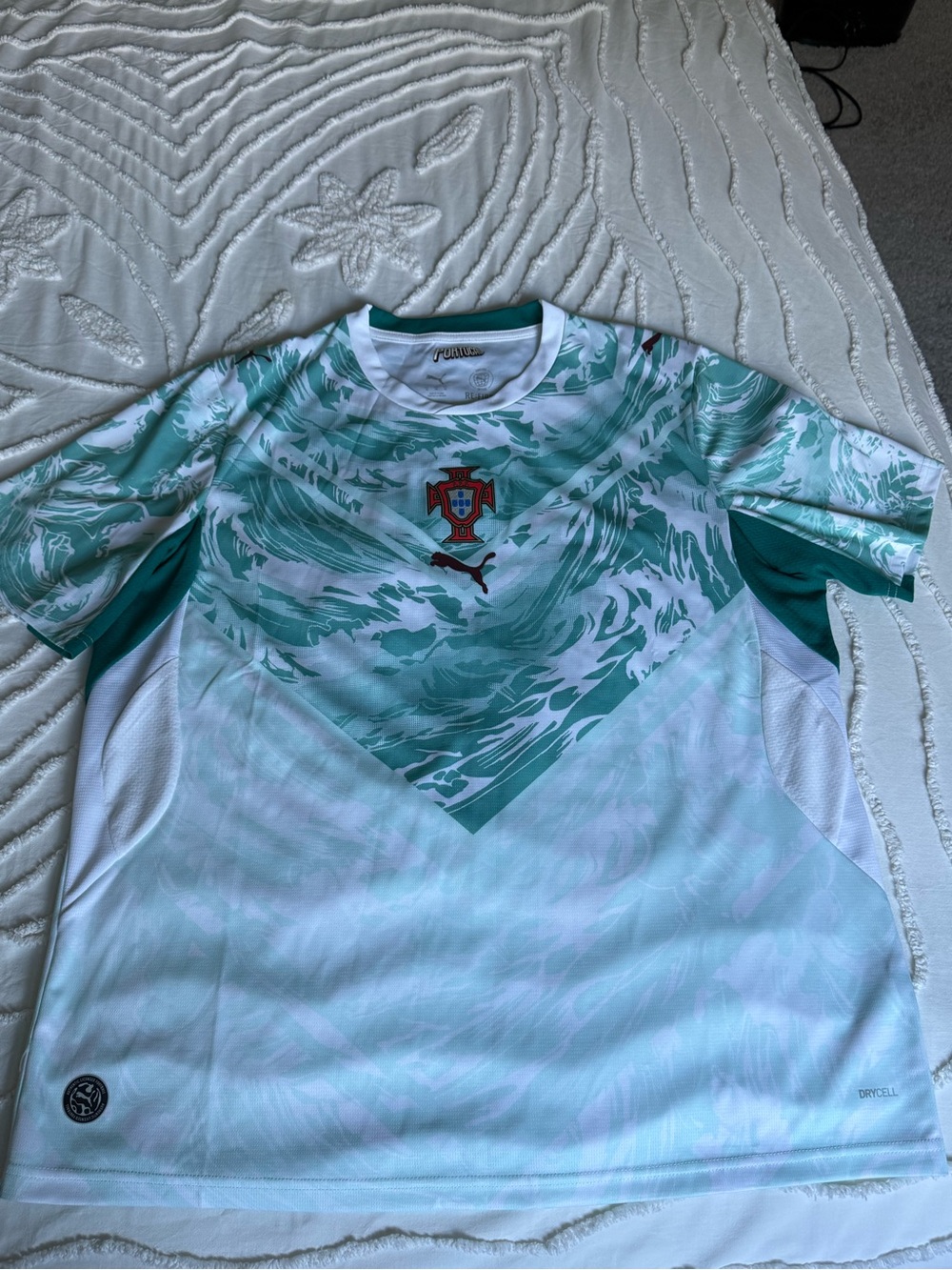 NWOT Puma Portugal FPF Pre-Match Training Jersey Size XL